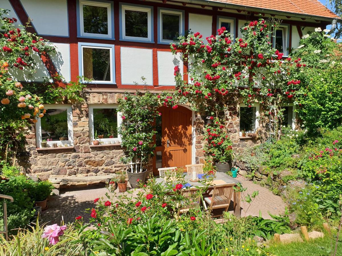 Ferienhaus Burgblick Münzenberg Exteriér fotografie