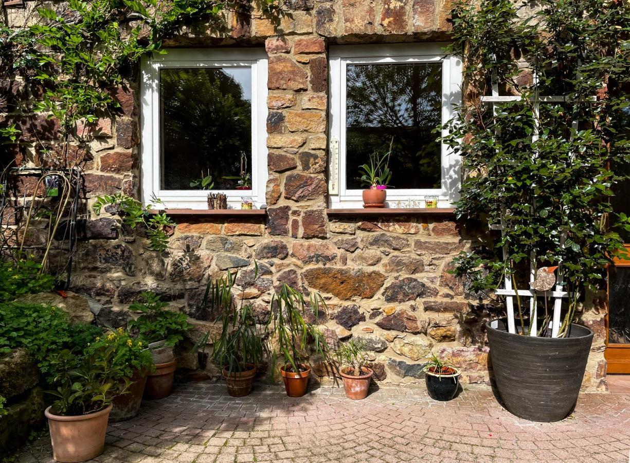 Ferienhaus Burgblick Münzenberg Exteriér fotografie